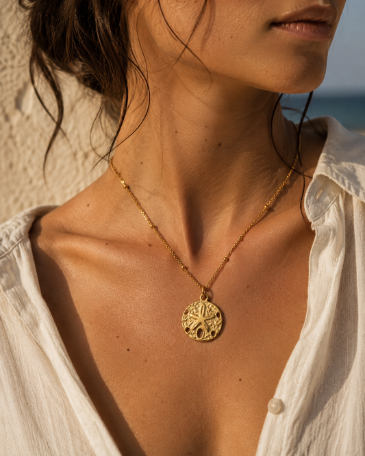 Golden Coin Necklace