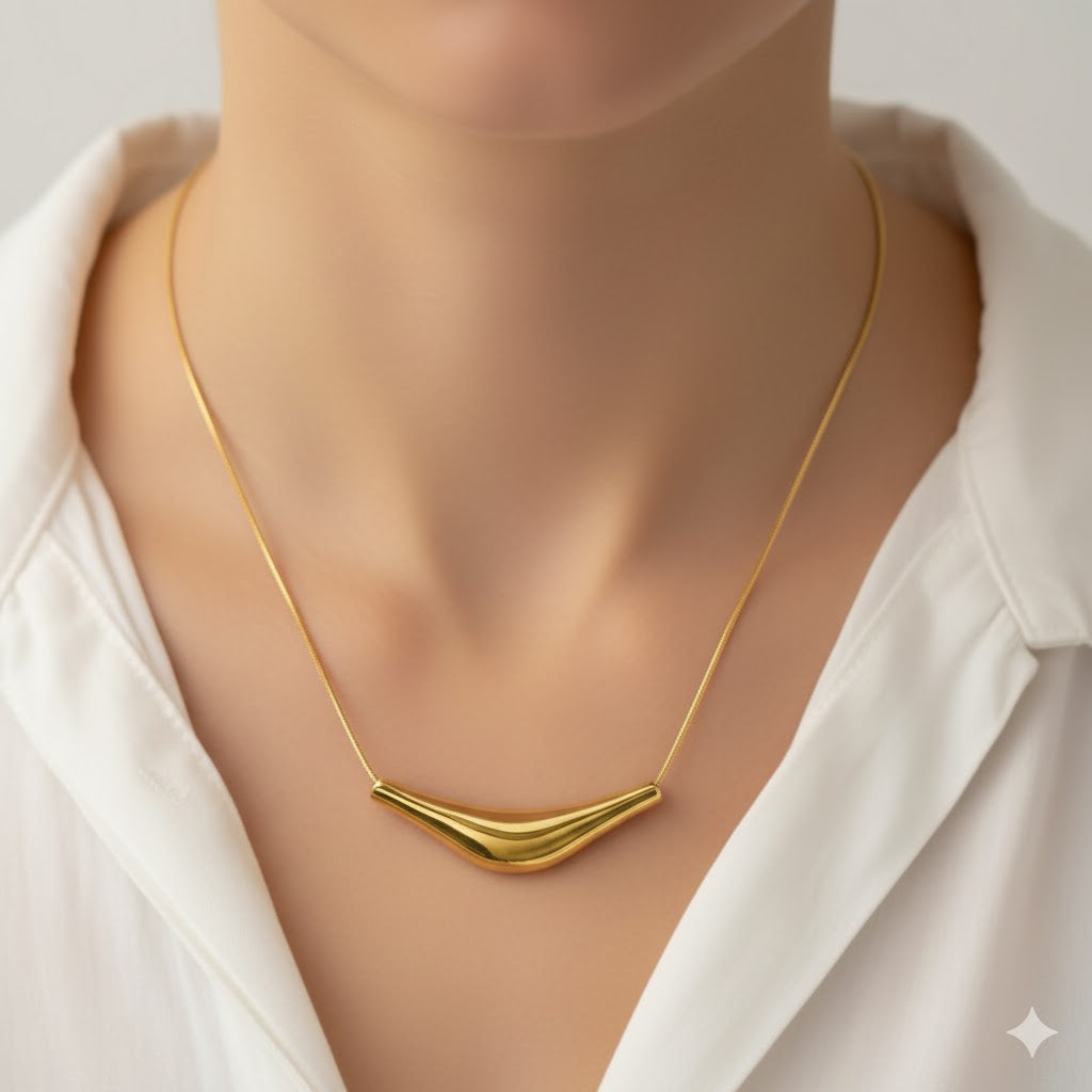 Golden Bar Necklace