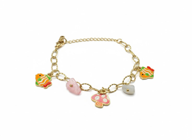 Playful Ocean Charm Bracelet