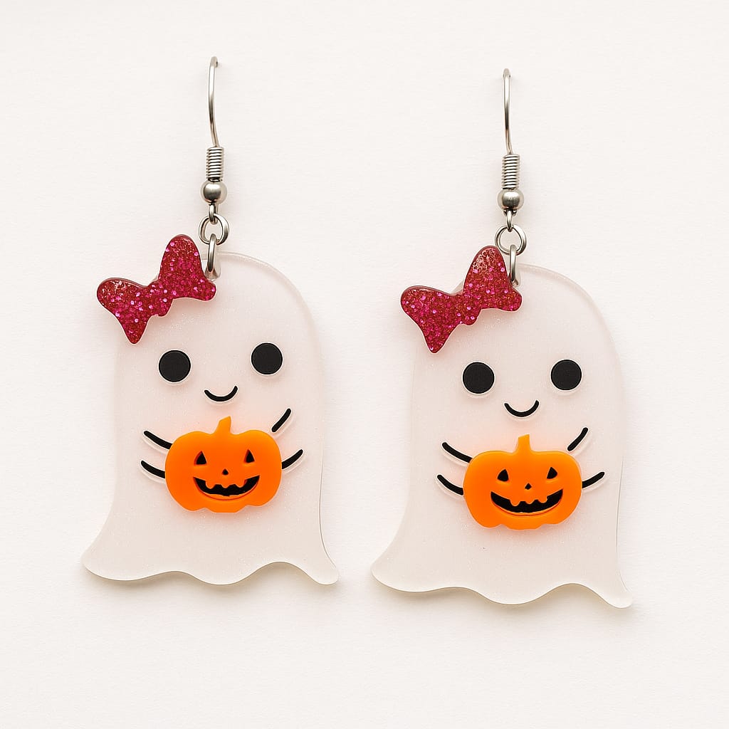 Cute Ghost Halloween Earring