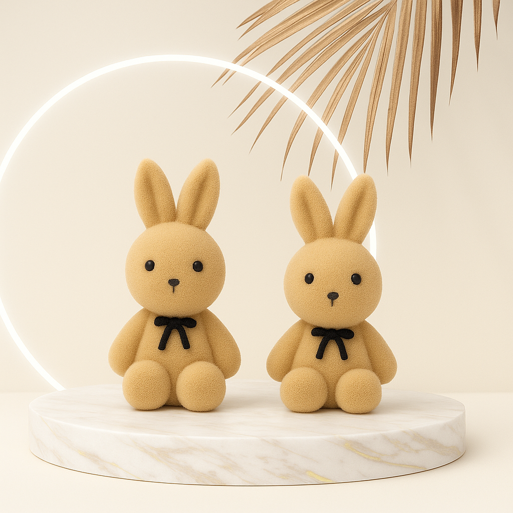 Velvet Bunny Stud Earring