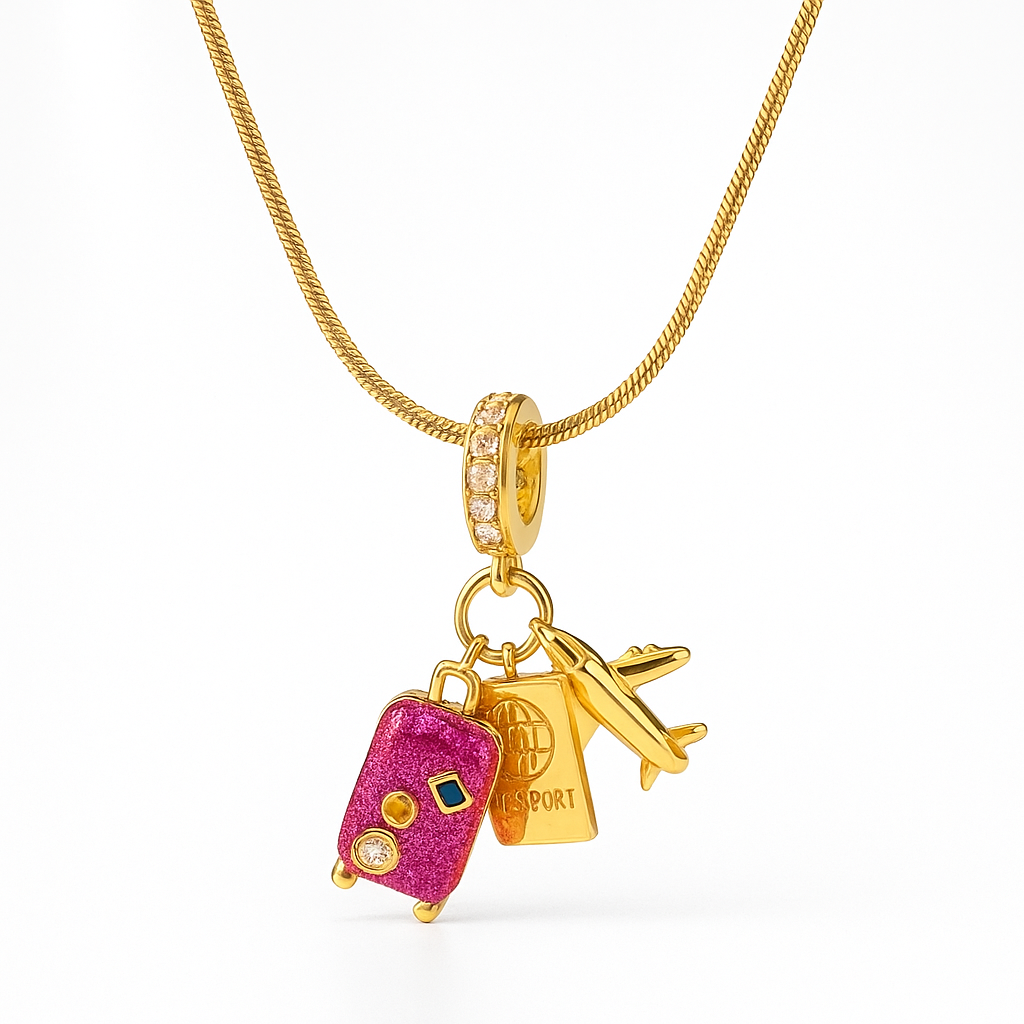 Travel Charm Necklace