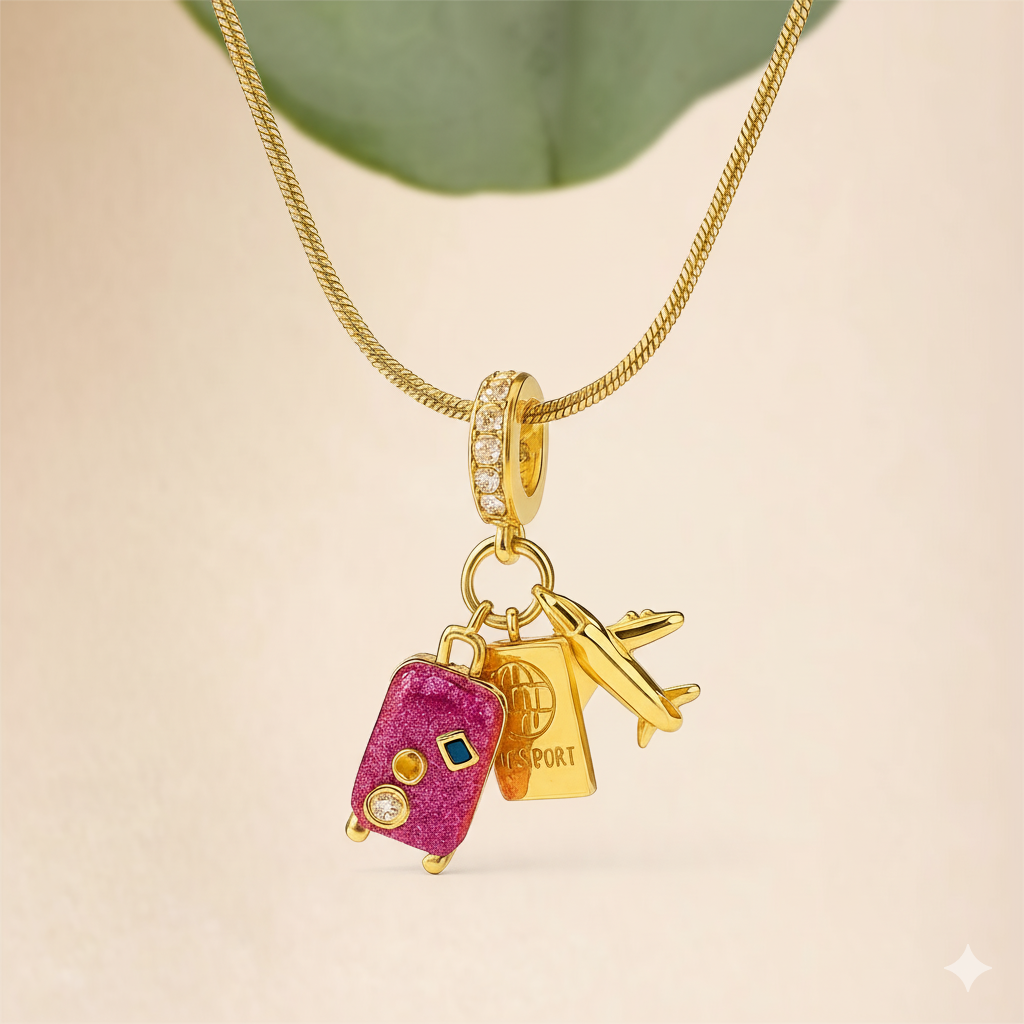 Travel Charm Necklace