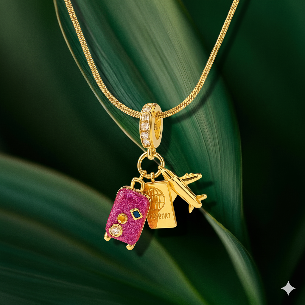 Travel Charm Necklace