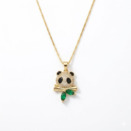 Maison Panda Émeraude Necklace