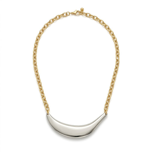 Cheongwol Crescent Pendant Necklace