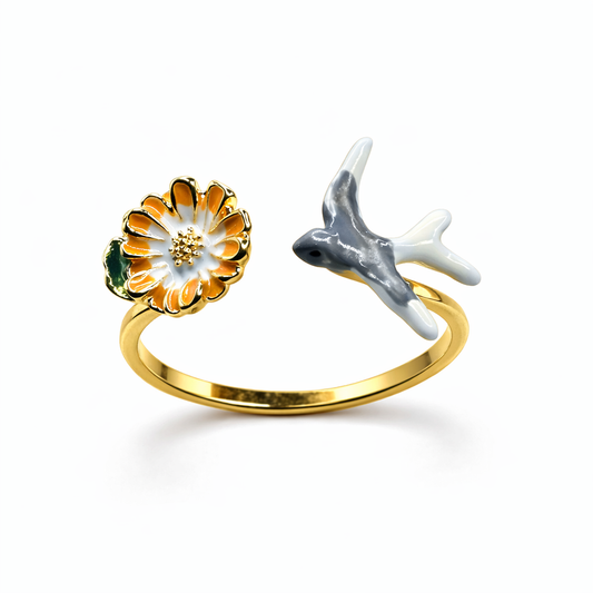 Specimen #016 – Swallow & Marigold