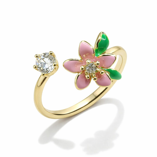 Specimen #031 – Cherry Blossom Solitaire