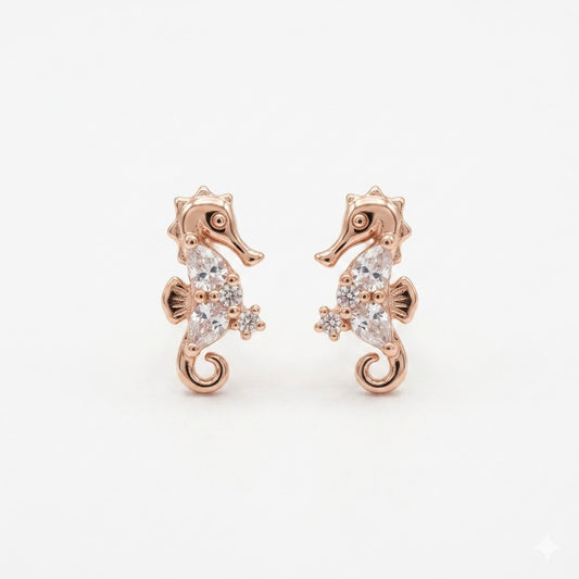 Seahorse Stud Earring