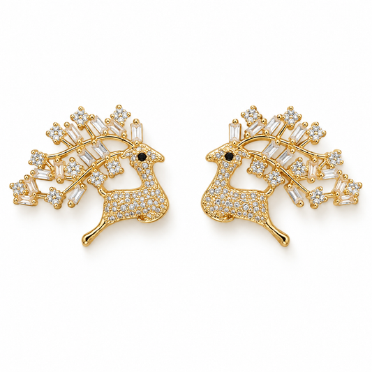 Enchanted Fawn Studs