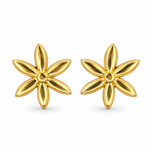 Golden Daisy Studs