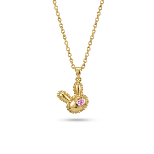 Bunny Pendant Necklace