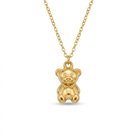 Teddy Charm Necklace