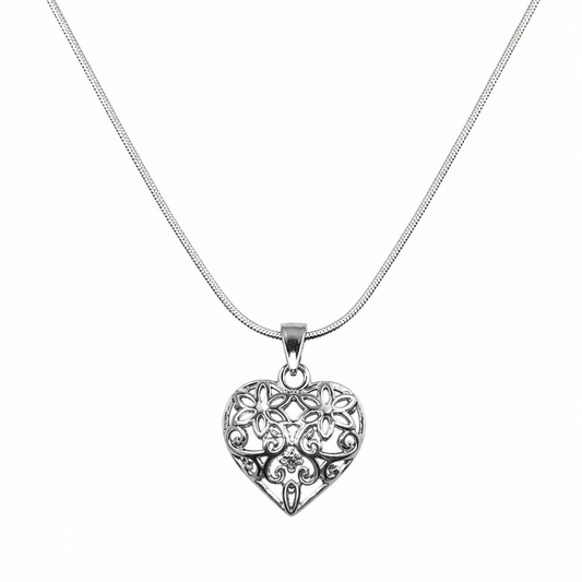 Filigree Heart Pendant