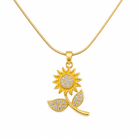 Sunflower Bloom Pendant
