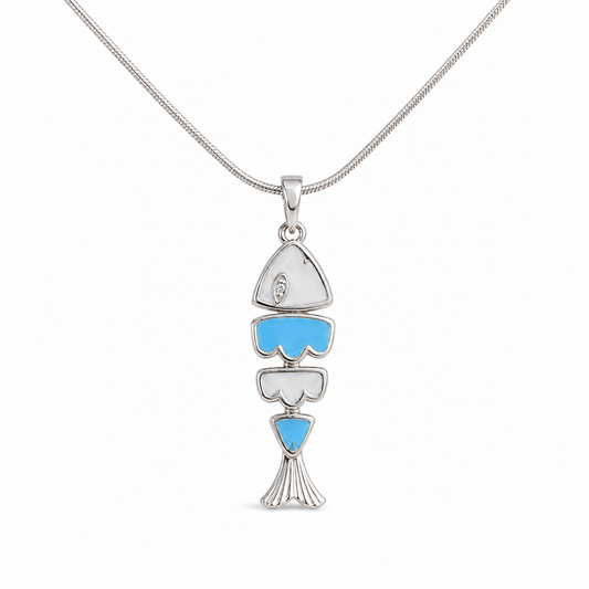 Ocean Koi Charm Necklace