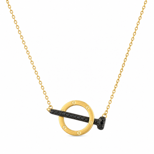 Noir Toggle Bar Chain