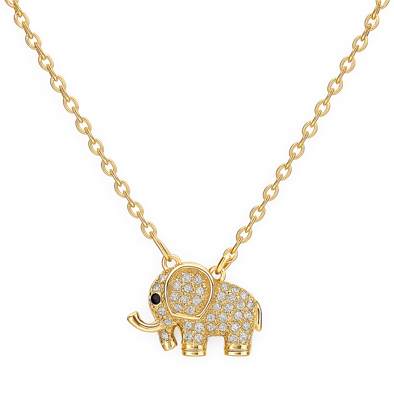 Elephant Pendant Necklace