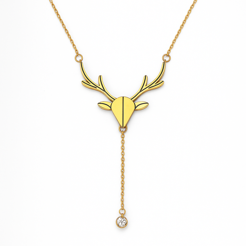 Deer Antler Necklace