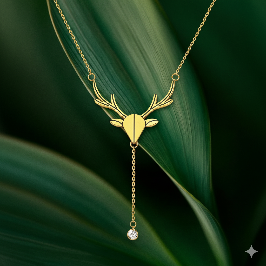 Deer Antler Necklace